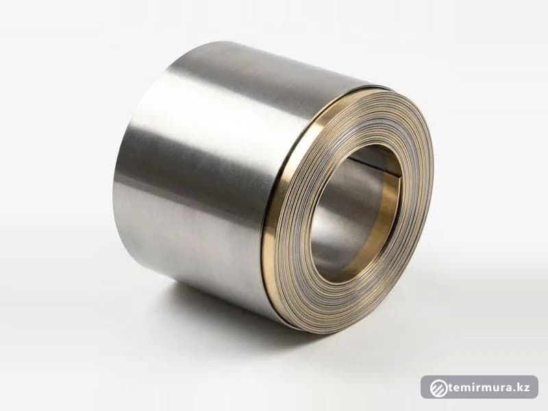 Биметаллическая лента 45НХ 0.3х100 мм — 0,3×100 мм, склад TEMIR MURA